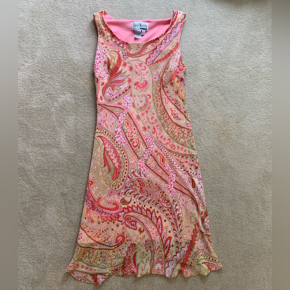 vintage midi dress